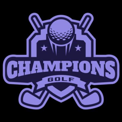 Champions Golf logo template Thumbnail