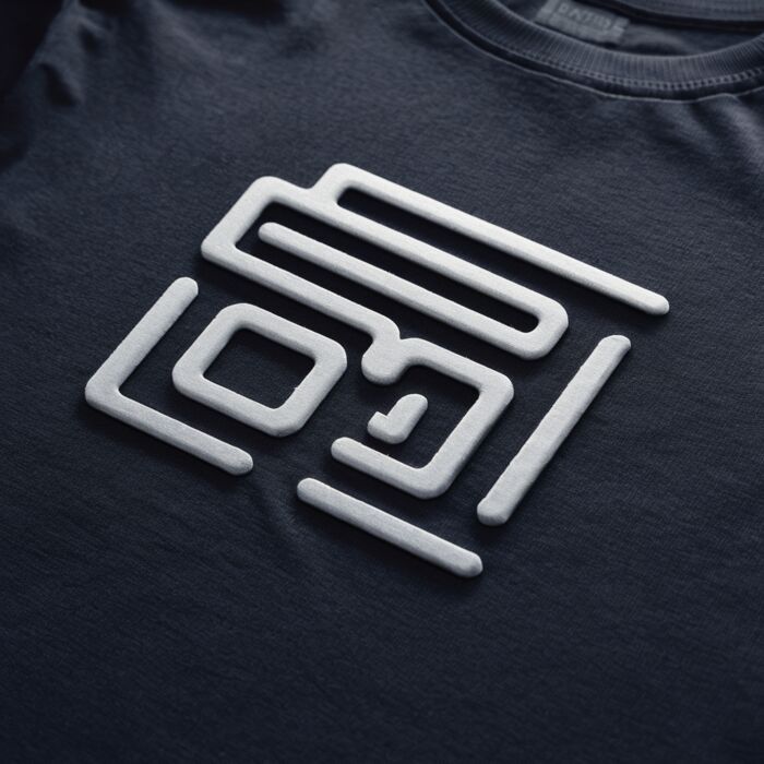 Silicone 3D Heat Transfers (One Colour) Thumbnail