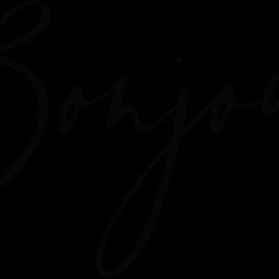 A5 Bonjours Script 1col Thumbnail