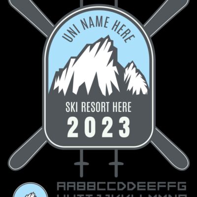 Ski Trip Template A3 Thumbnail