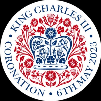 King Charles III Coronation 2023 Red-Blue Thumbnail