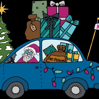 Merry Xmas Car Thumbnail