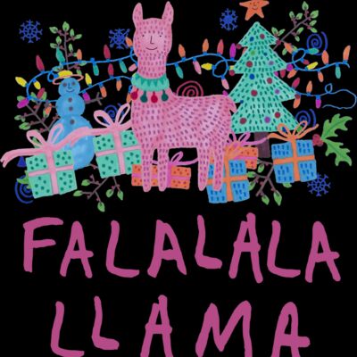falalala llama -pink Thumbnail