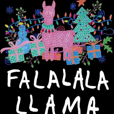 falalala llama-white Thumbnail