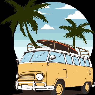 Beach Camper van Thumbnail