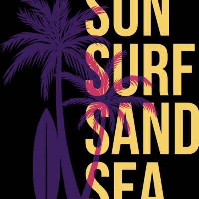 Sun surf sand sea Thumbnail