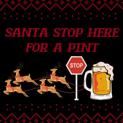 Pub Pint - Santa Stop Here Thumbnail