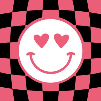 Valentines   checkerboard smiley Thumbnail