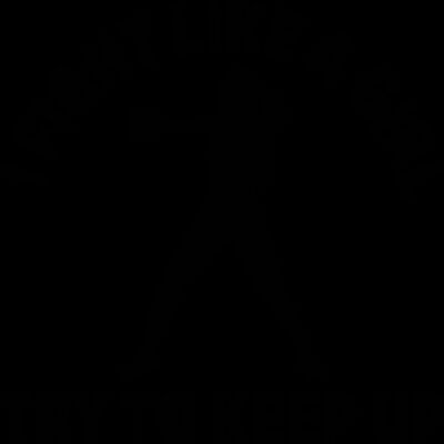 I Fight Like A Girl Try To Keep Up SVG Thumbnail