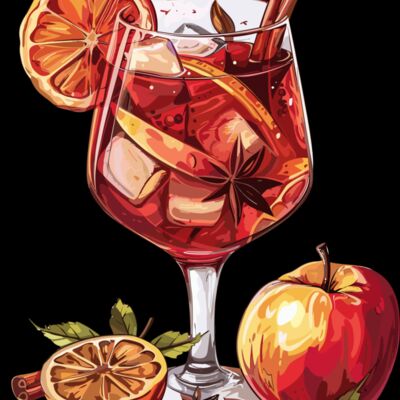 Apple Cinnamon Winter Sangria Thumbnail