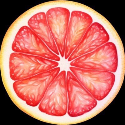 Fruit   Grapefruit Slice Thumbnail